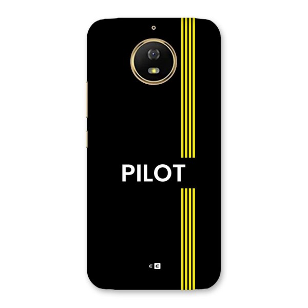Pilot Stripes Back Case for Moto G5s