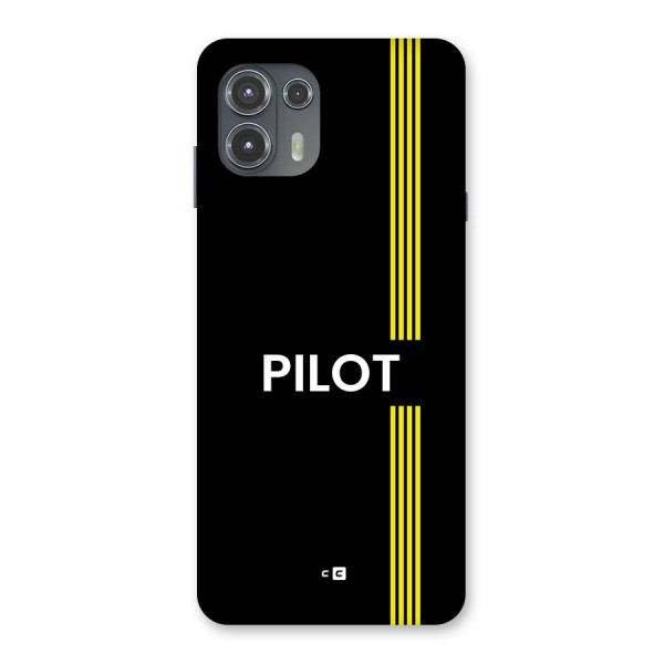 Pilot Stripes Back Case for Motorola Edge 20 Fusion