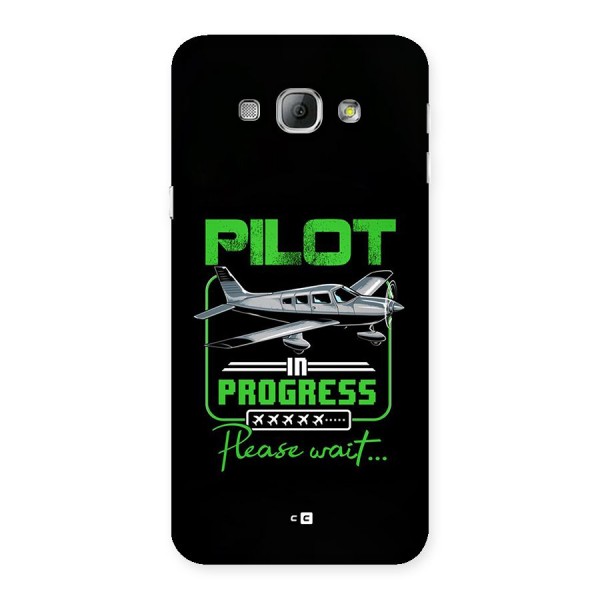 Pilot in Progress Back Case for Galaxy A8