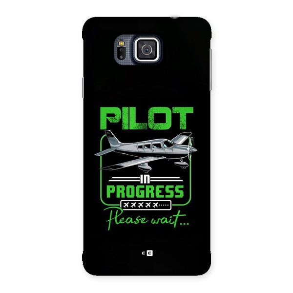 Pilot in Progress Back Case for Galaxy Alpha