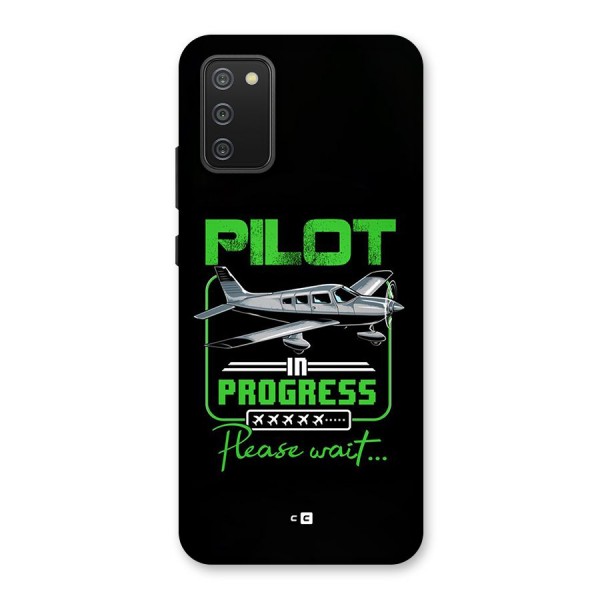 Pilot in Progress Back Case for Galaxy M02s