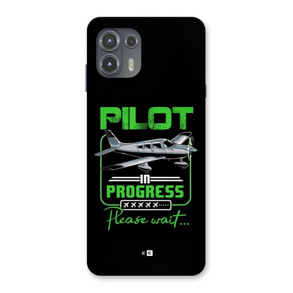 Pilot in Progress Back Case for Motorola Edge 20 Fusion