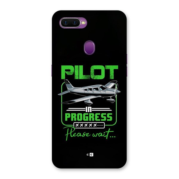 Pilot in Progress Back Case for Oppo F9