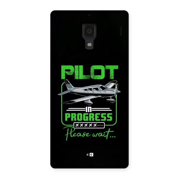 Pilot in Progress Back Case for Redmi 1s