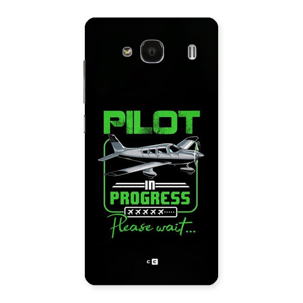 Pilot in Progress Back Case for Redmi 2s