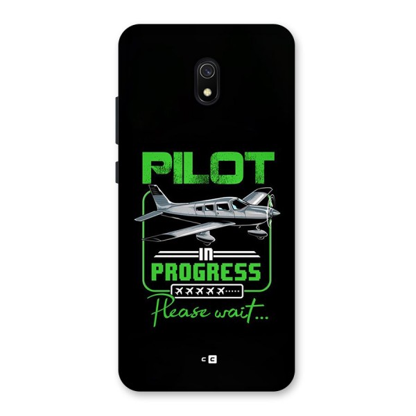 Pilot in Progress Back Case for Redmi 8A