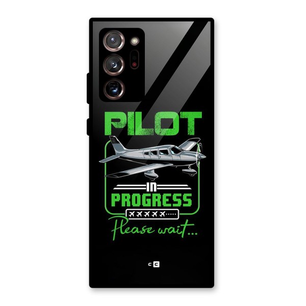 Pilot in Progress Glass Back Case for Galaxy Note 20 Ultra 5G