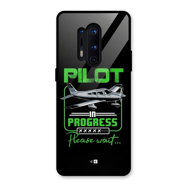 Pilot in Progress Glass Back Case for OnePlus 8 Pro