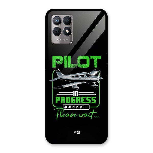 Pilot in Progress Glass Back Case for Realme Narzo 50