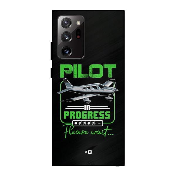 Pilot in Progress Metal Back Case for Galaxy Note 20 Ultra