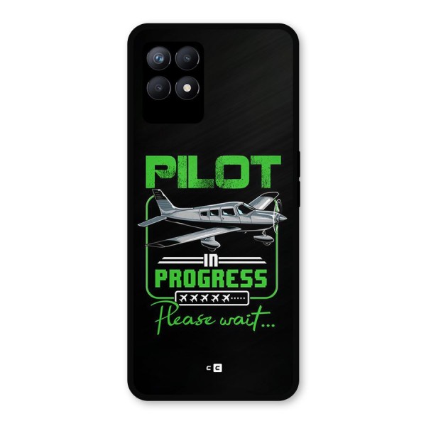 Pilot in Progress Metal Back Case for Realme Narzo 50