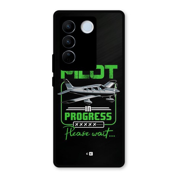 Pilot in Progress Metal Back Case for Vivo V27