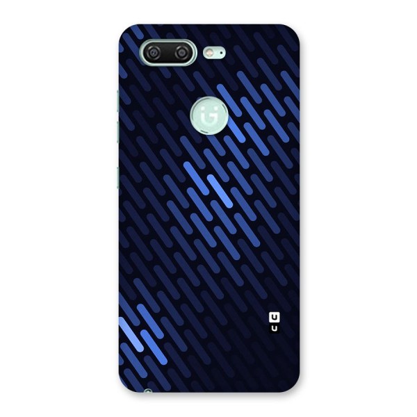 Pipe Shades Pattern Printed Back Case for Gionee S10
