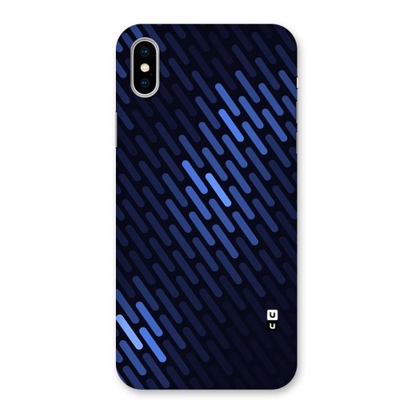 Pipe Shades Pattern Printed Back Case for iPhone XS