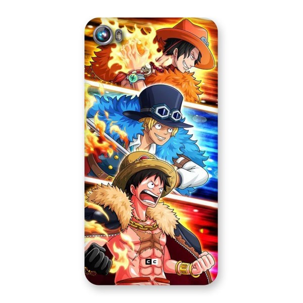 Pirate Brothers Back Case for Canvas Fire 4 (A107)