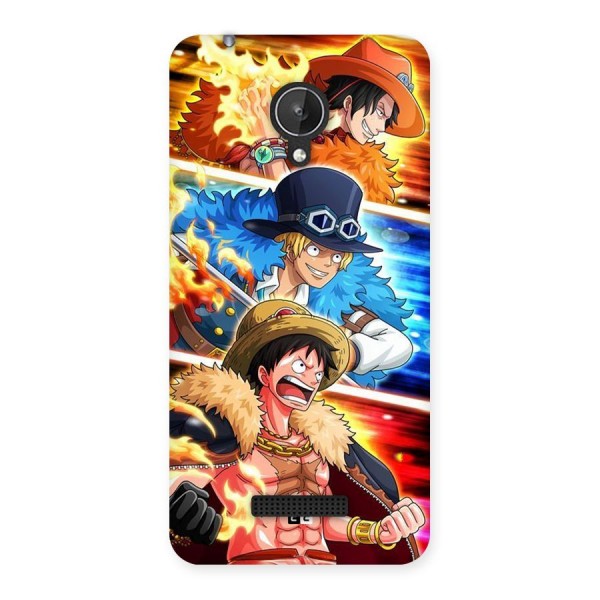 Pirate Brothers Back Case for Canvas Spark Q380