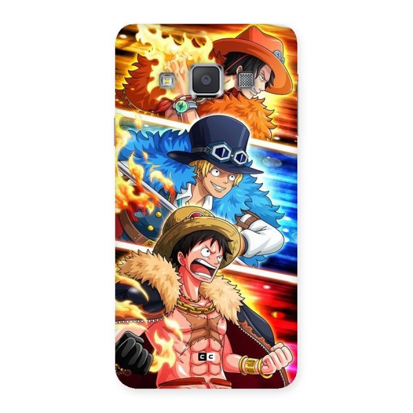Pirate Brothers Back Case for Galaxy A3