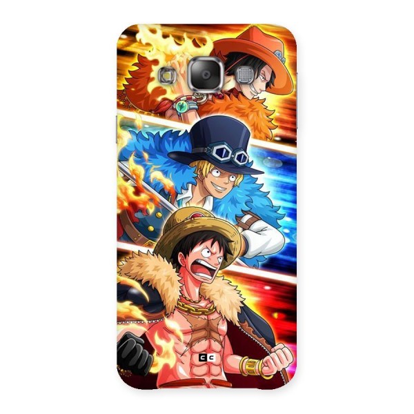 Pirate Brothers Back Case for Galaxy E7