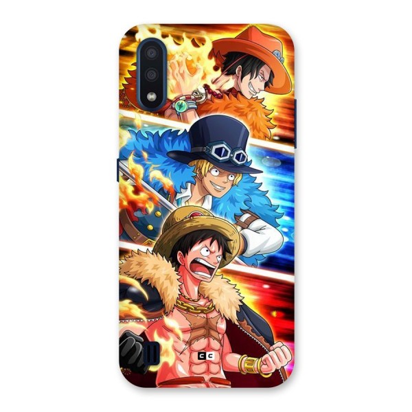 Pirate Brothers Back Case for Galaxy M01