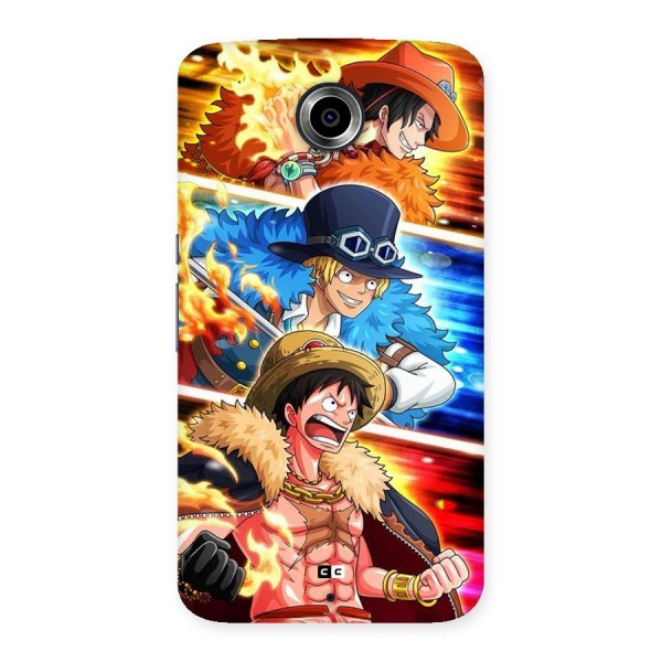 Pirate Brothers Back Case for Google Nexus 6