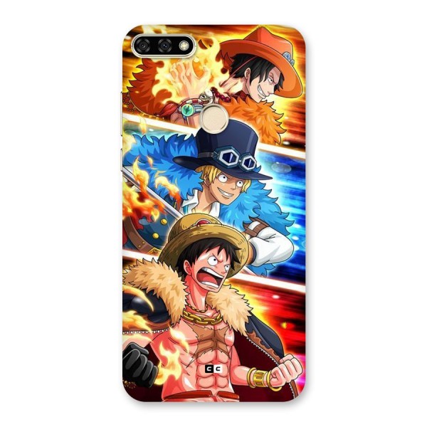 Pirate Brothers Back Case for Honor 7A