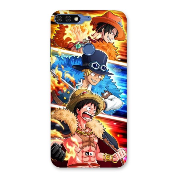 Pirate Brothers Back Case for Honor 7C