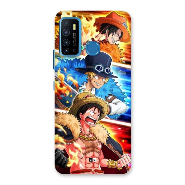 Pirate Brothers Back Case for Infinix Hot 9