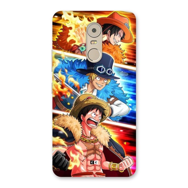 Pirate Brothers Back Case for Lenovo K6 Note