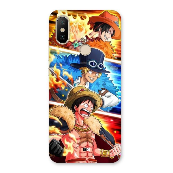 Pirate Brothers Back Case for Mi A2