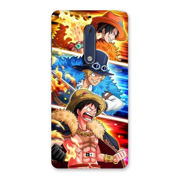 Pirate Brothers Back Case for Nokia 5