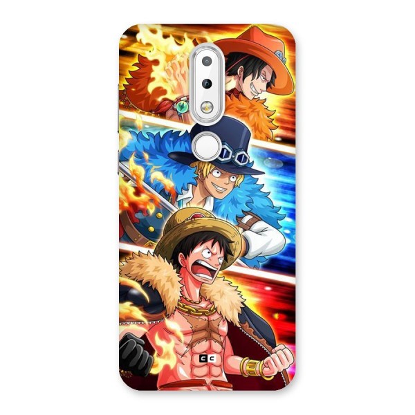 Pirate Brothers Back Case for Nokia 6.1 Plus