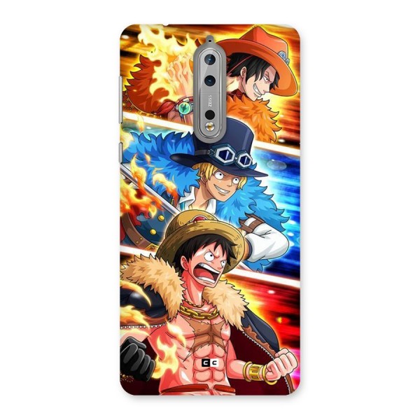 Pirate Brothers Back Case for Nokia 8