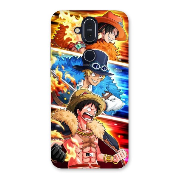 Pirate Brothers Back Case for Nokia 8.1