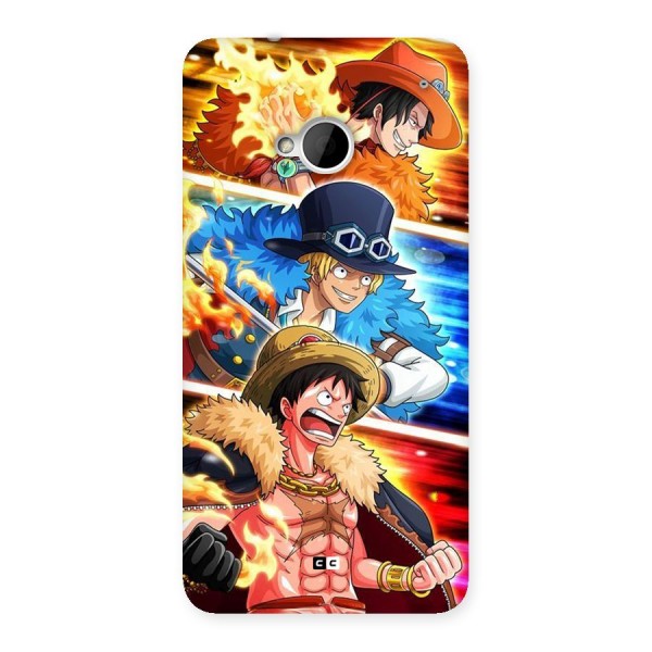Pirate Brothers Back Case for One M7 (Single Sim)