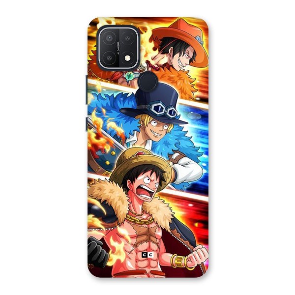 Pirate Brothers Back Case for Oppo A15