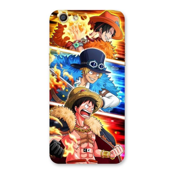 Pirate Brothers Back Case for Oppo F3