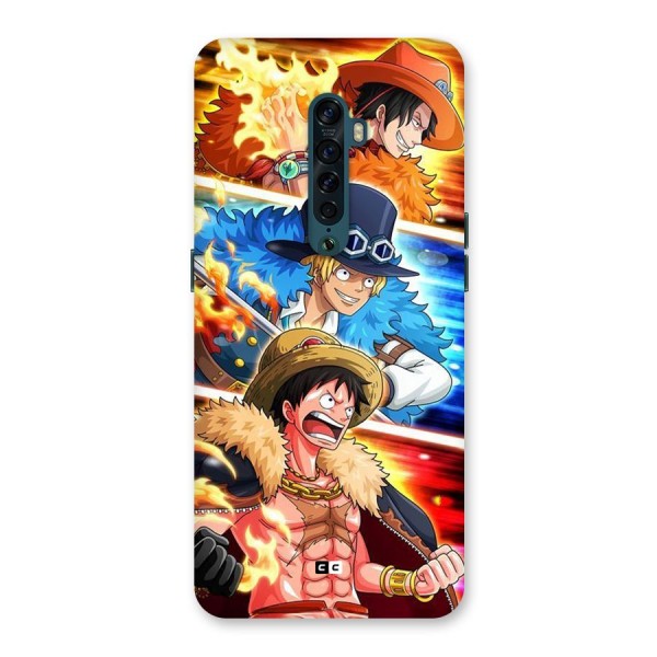 Pirate Brothers Back Case for Oppo Reno2