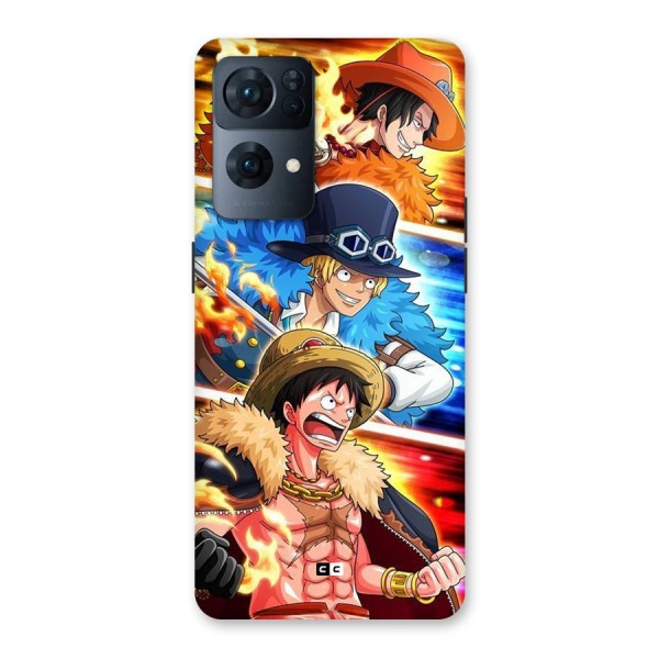 Pirate Brothers Back Case for Oppo Reno7 Pro 5G