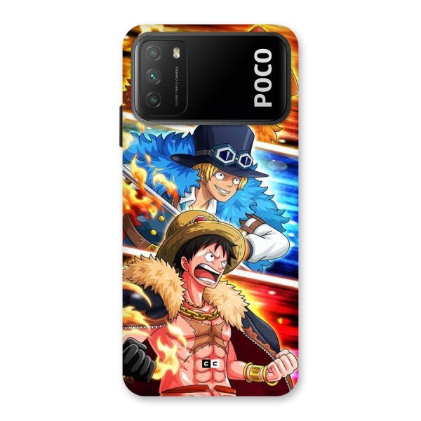 Pirate Brothers Back Case for Poco M3