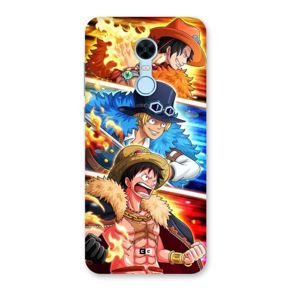 Pirate Brothers Back Case for Redmi Note 5