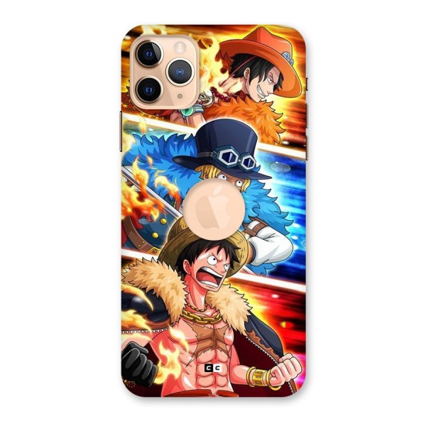 Pirate Brothers Back Case for iPhone 11 Pro Max Logo Cut