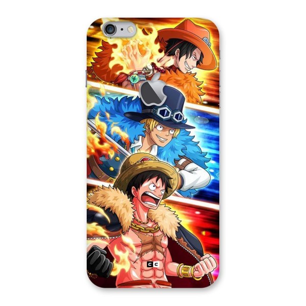 Pirate Brothers Back Case for iPhone 6 Plus 6S Plus Logo Cut
