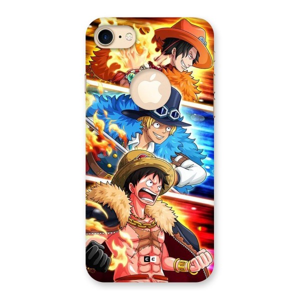 Pirate Brothers Back Case for iPhone 7 Logo Cut