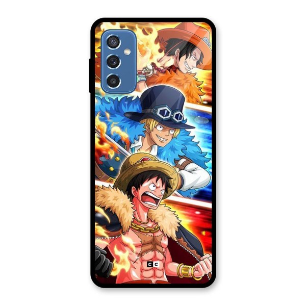 Pirate Brothers Glass Back Case for Galaxy M52 5G