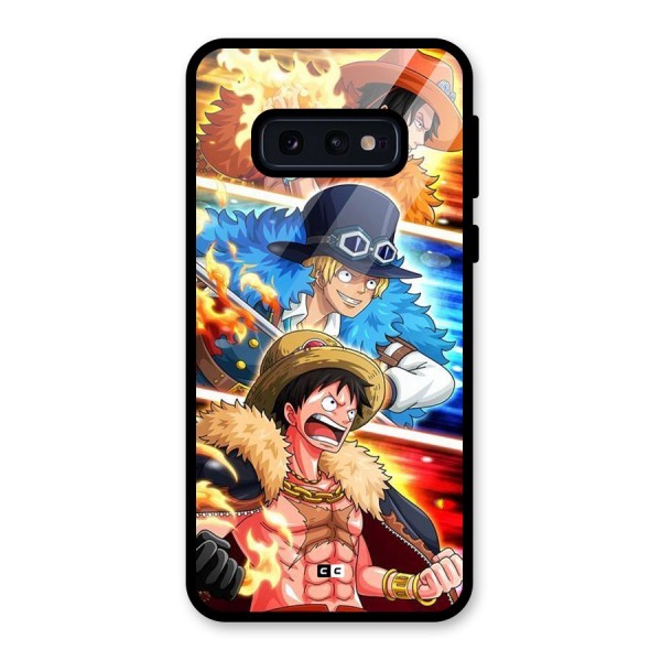 Pirate Brothers Glass Back Case for Galaxy S10e