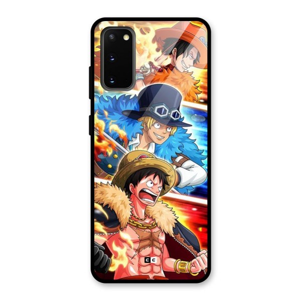 Pirate Brothers Glass Back Case for Galaxy S20