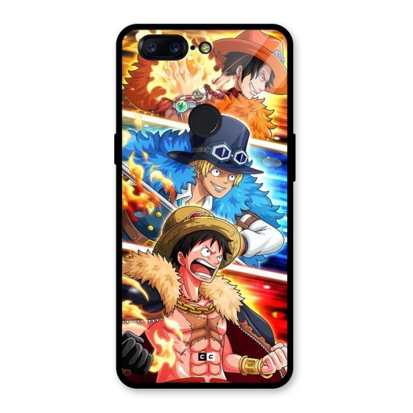 Pirate Brothers Glass Back Case for OnePlus 5T