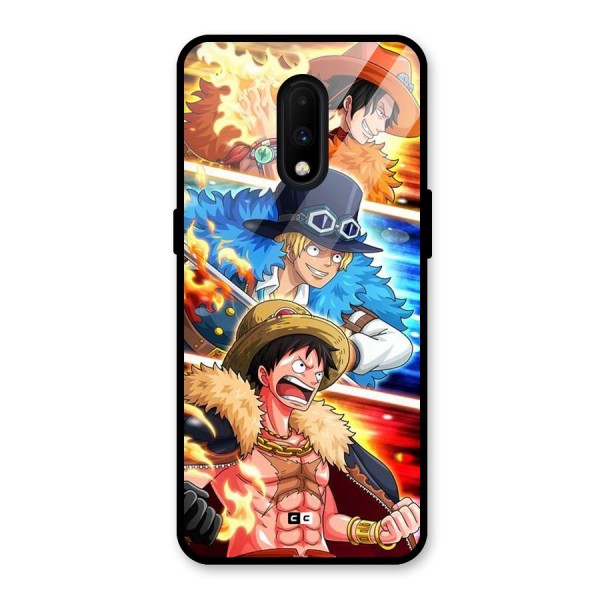Pirate Brothers Glass Back Case for OnePlus 7