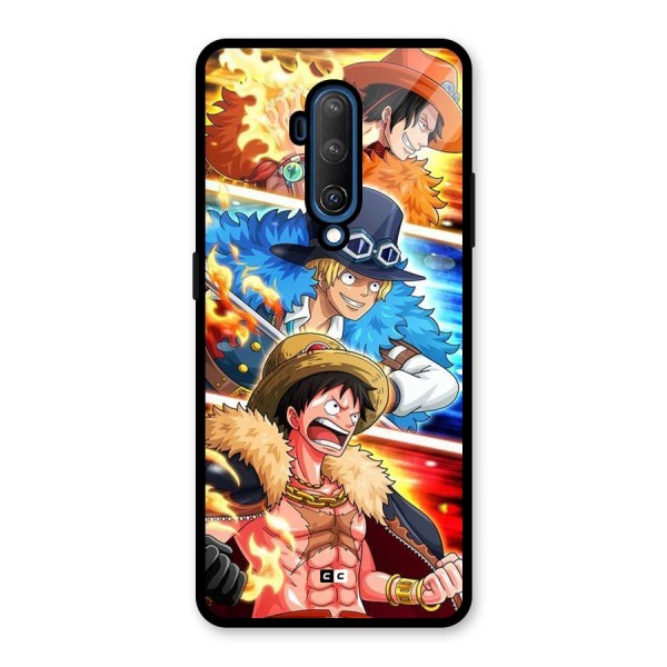 Pirate Brothers Glass Back Case for OnePlus 7T Pro