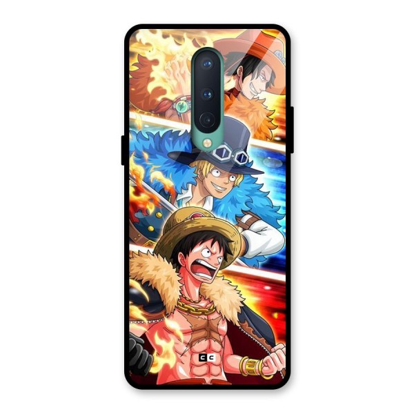 Pirate Brothers Glass Back Case for OnePlus 8